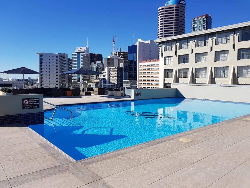 Heritage Haven By Viaduct Cbd - Pool Gym Tennis أوكلاند المظهر الخارجي الصورة